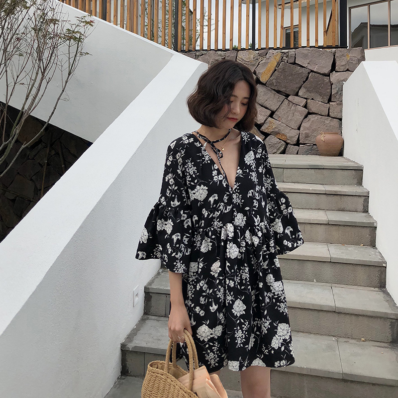 Bali Beach Vacation Beach Skir - đánh giá và giá Midi Skirt Floral
