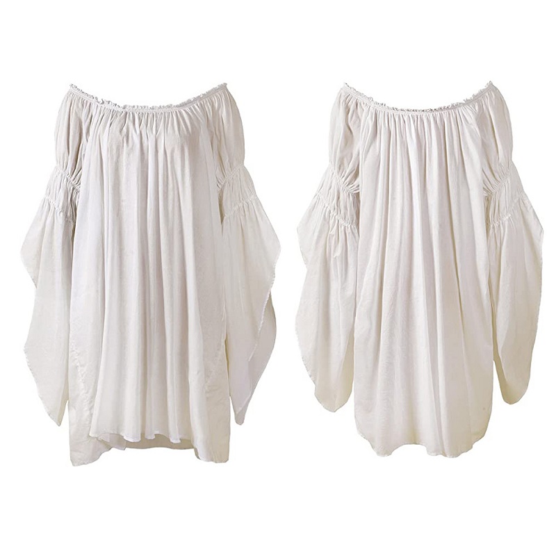 Vintage Medieval Renaissance B - đánh giá và giá Blouse Off Shoulder