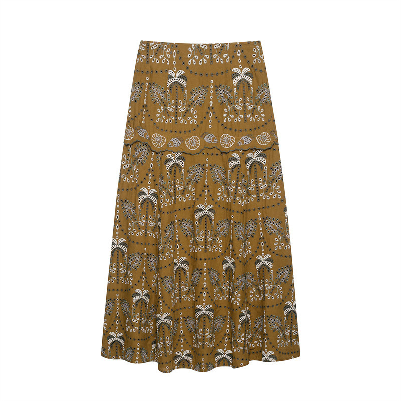NINE ZAR Women's Fashion Set S - đánh giá và giá Midi Skirt Floral