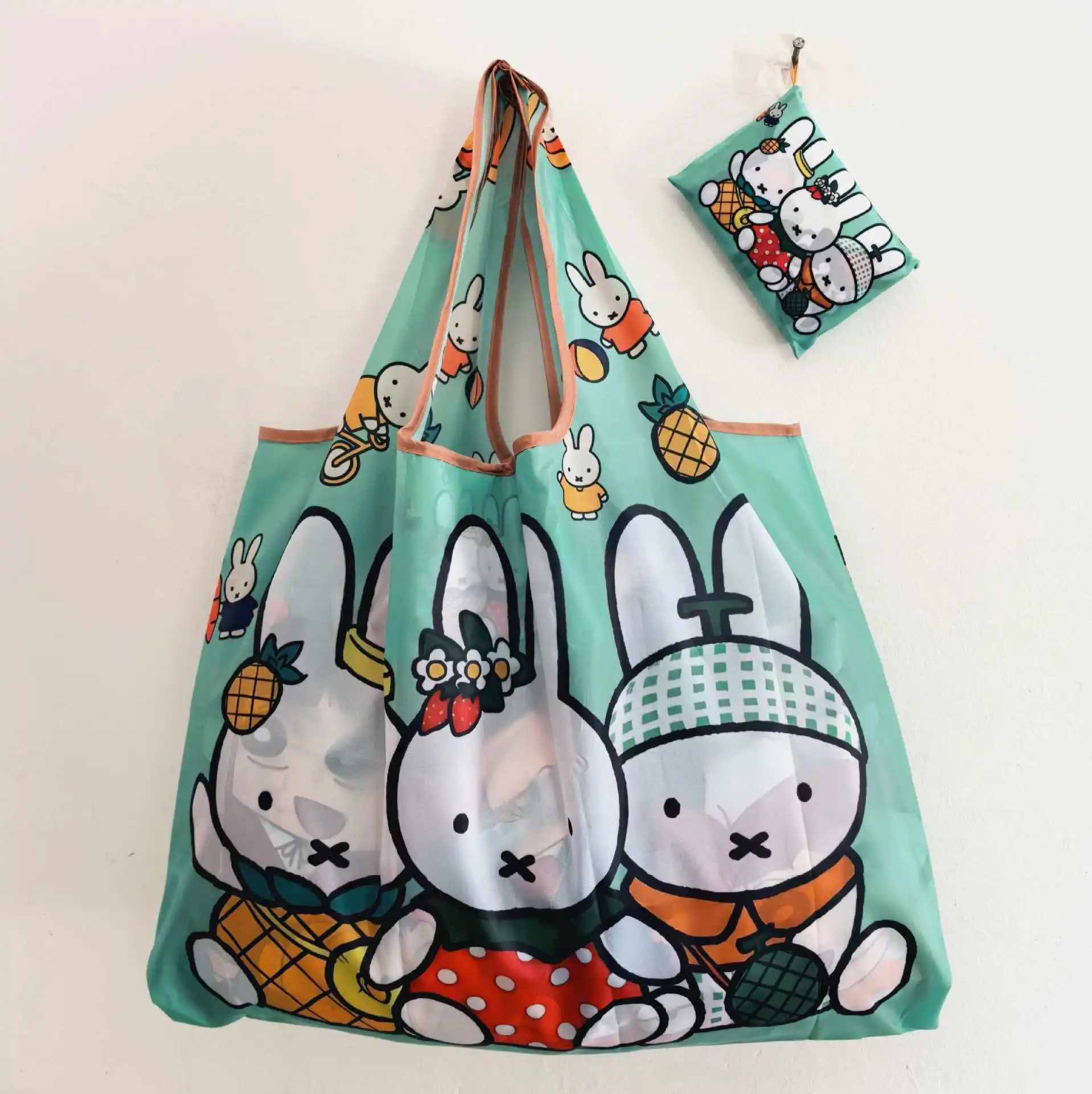Miffy Rabbit Eco-friendly Fold - đánh giá và giá Tote Bag Beach