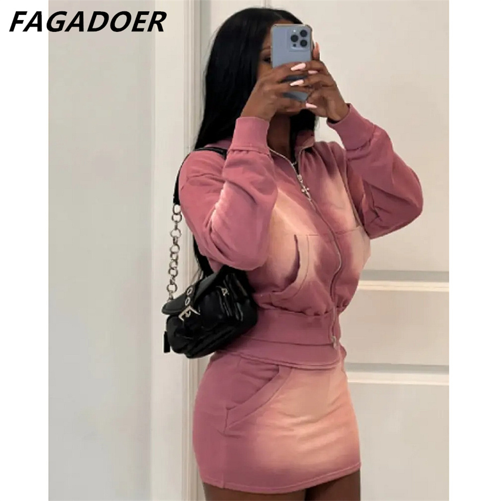 FAGADOER Pink Tie Dye Print Tw - đánh giá và giá Crop Top Crochet